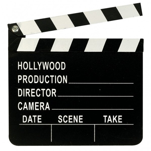 Hollywood Director's Clapboard