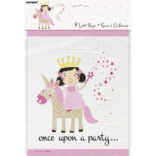 Pink Princess Unicorn Party Party Bags