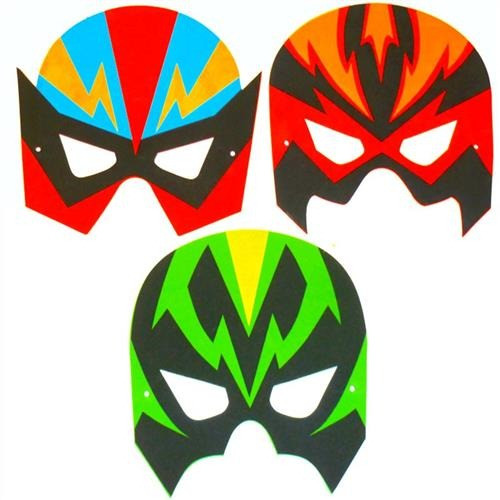 Super Hero Masks (Assorted Designs)