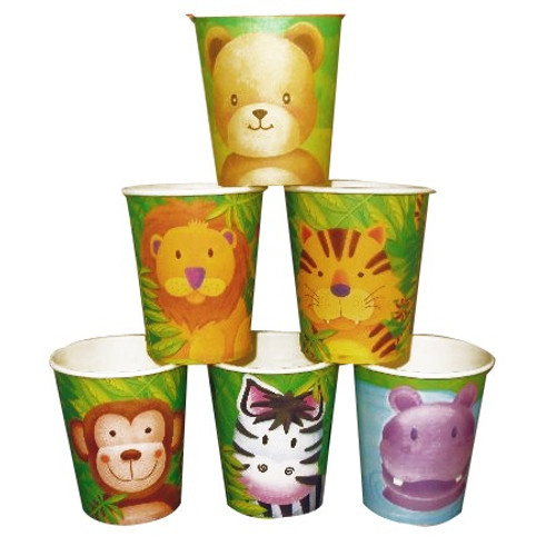 Jungle safari party cups