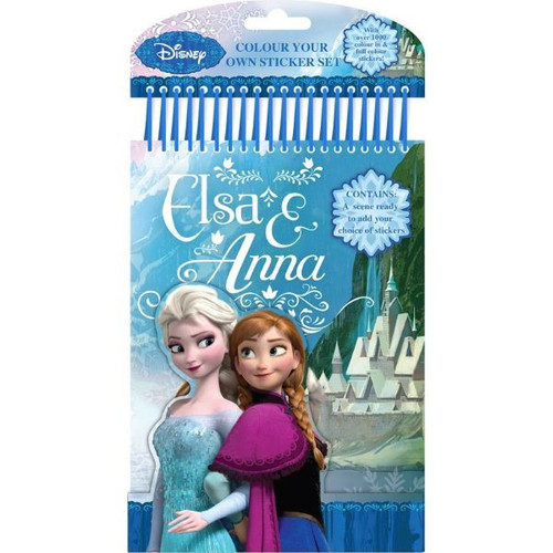 Pack of 1000 Disney's Frozen Colour Your Own Sticker Set - Great Value! Pack of 1000 Disney's Frozen Colour Your Own Sticker Set - Great Value!