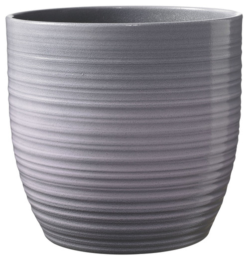 Bergamo Ceramic Pot Lavender Glaze (16cm)