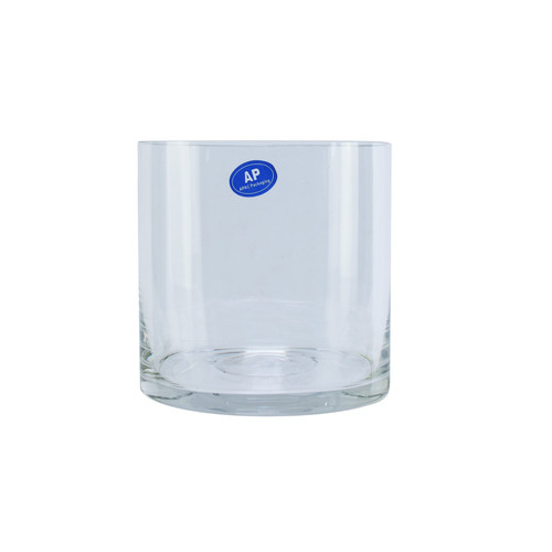 Glass Cylinder Vase (12cm x 12cm) Glass Cylinder Vase (12cm x 12cm)