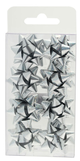 Silver Star Bows Pack Silver Star Bows Pack
