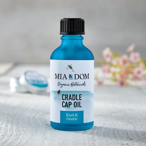 Mia & Dom Organic Cradle Cap Oil (50ml)