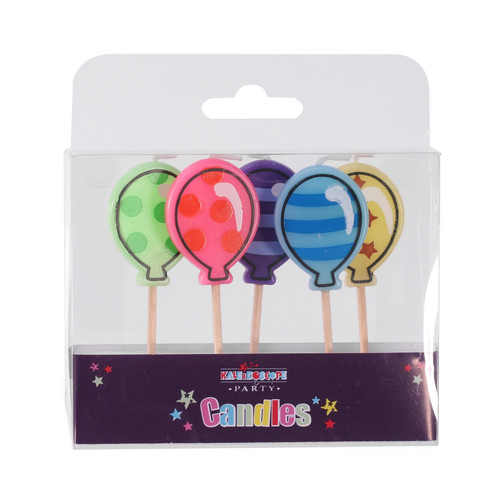 Balloon Shaped Candles (Pack of 6)