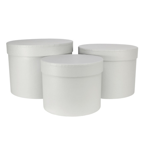 Grey Hat Box (Set of 3) Grey Hat Box (Set of 3)