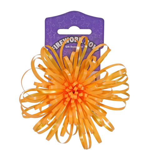 Orange Firework Bow (12cm) Orange Firework Bow (12cm)