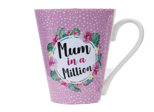11oz Mum In A Million V Shaped Mug