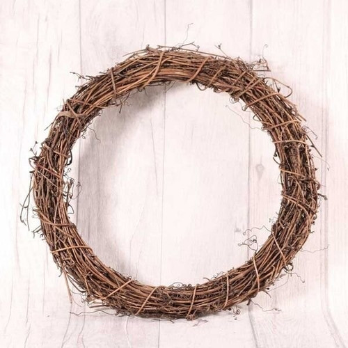 40cm Round Natural Vine Wreath 40cm Round Natural Vine Wreath