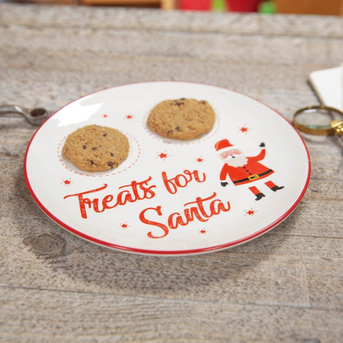 Treats for Santa Plate