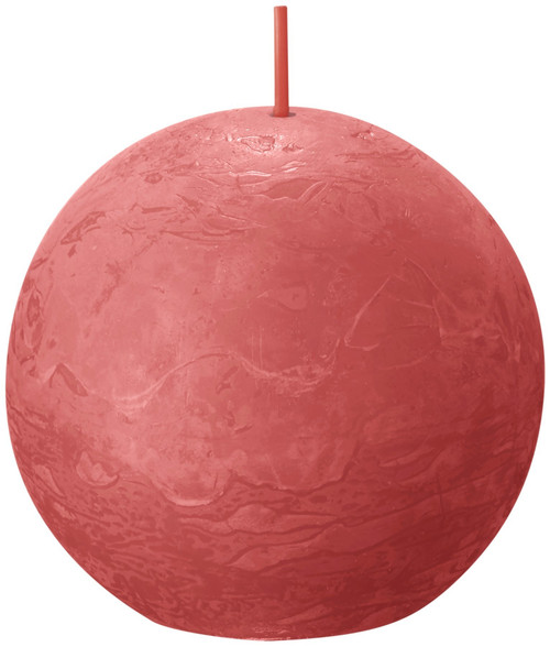 Bolsius Rustic Blossom Pink Ball Candle (76mm) Bolsius Rustic Blossom Pink Ball Candle (76mm)