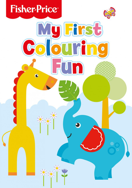 Fisher Price Giraffe Colouring Book 