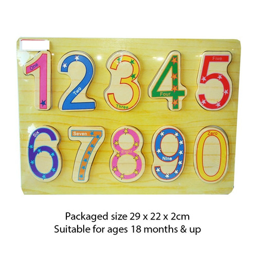 Wooden Numbers Puzzle Wooden Numbers Puzzle