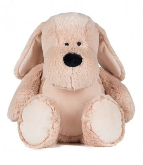 Mumbles Zippie Dog plush toy. Perfect for Embroidery. 45cm
