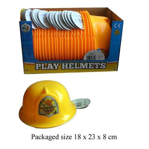 Yellow Builders Tool Helmet 