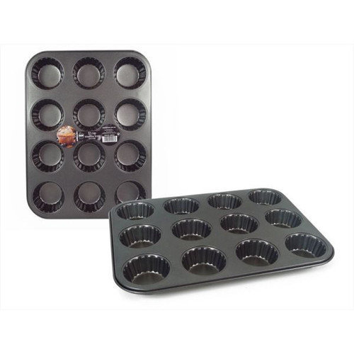 12 Cup Non-stick Muffin Flower Tray