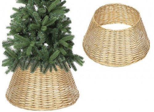 Gold Willow Christmas Tree Skirt (57cm x 28cm) Gold Willow Christmas Tree Skirt (57cm x 28cm)