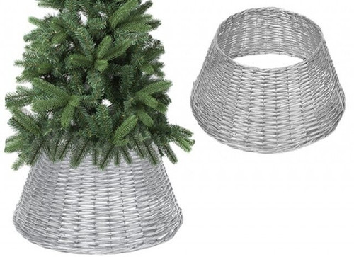 Silver Willow Christmas Tree Skirt (70cm x 28cm) Silver Willow Christmas Tree Skirt (70cm x 28cm)