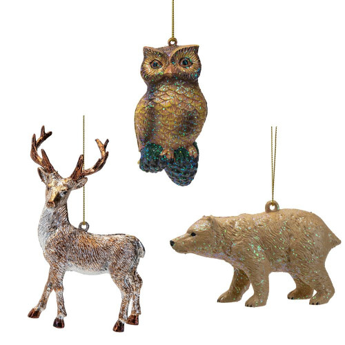 Reindeer, Owl, Polar Bear Decoration (Assorted Product) Reindeer, Owl, Polar Bear Decoration (Assorted Product)