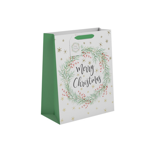 Christmas Wreath Gift Bag (Large) Christmas Wreath Gift Bag (Large)