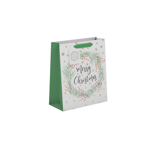 Christmas Wreath Gift Bag (Medium) Christmas Wreath Gift Bag (Medium)