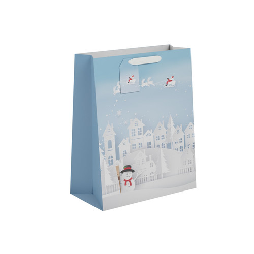 Village Scene Gift Bag (Large) Village Scene Gift Bag (Large)