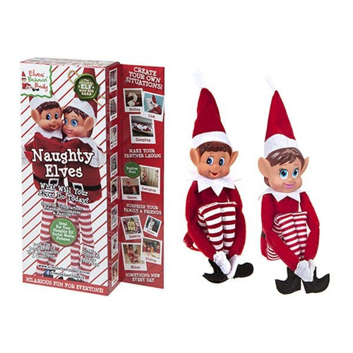 12 Inch 2pack Vinyl Head Elf In Red Clothes In Box 2 Assorted 12 Inch 2pack Vinyl Head Elf In Red Clothes In Box 2 Assorted