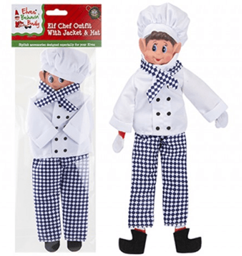 Elf Chef Outfit  Elf Chef Outfit