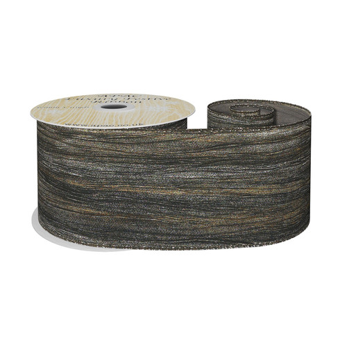 Bronze Crushed Taffeta Ribbon (63mm x 10yds) Bronze Crushed Taffeta Ribbon (63mm x 10yds)