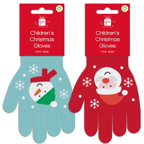 Christmas Children Gloves (Assorted Designs)