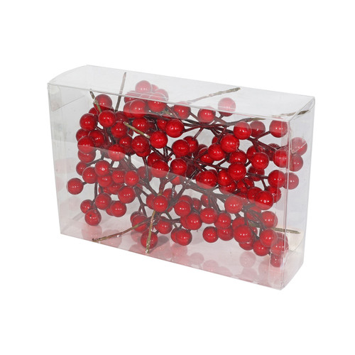Large Bright Red Berries Spray (12 bunches)