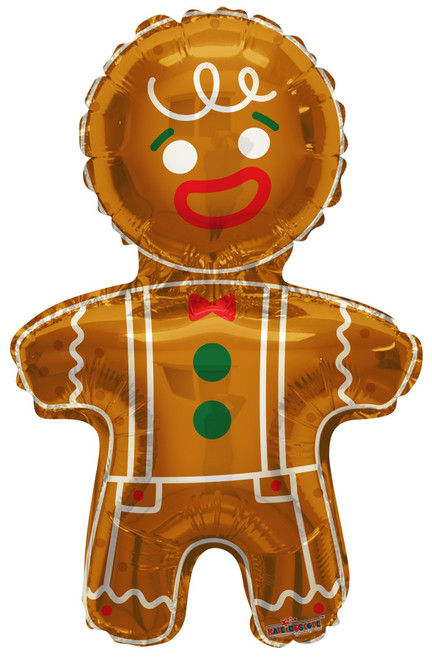Christmas Gingerbread Man Balloon (36 Inch)