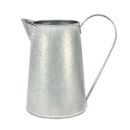 Antique Grey Zinc Jug Antique Grey Zinc Jug
