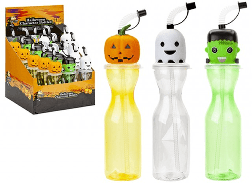 Halloween Water Bottle (Assorted) Halloween Water Bottle (Assorted)