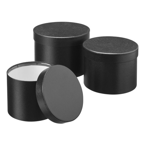 Black Symphony Hat Boxes (Set of 3) Black Symphony Hat Boxes (Set of 3)