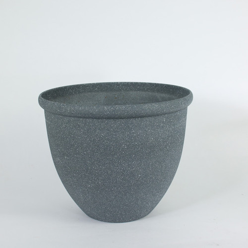 12 Inch Plastic Stone Effect Planter 12 Inch Plastic Stone Effect Planter
