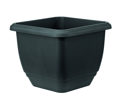 Square Black Balconniere Planter (30cm)