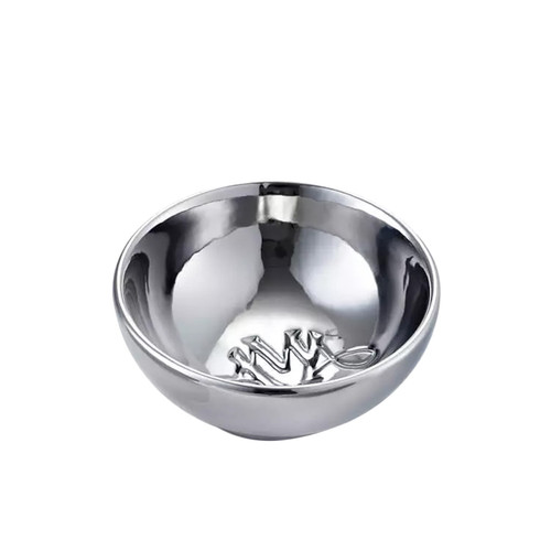 Ava May Oval Burner Bowl - Chrome Ava May Oval Burner Bowl - Chrome
