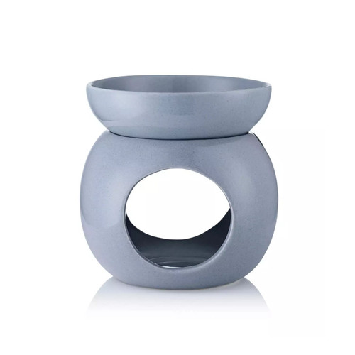 Ava May Round Wax Burner - Grey Ava May Round Wax Burner - Grey
