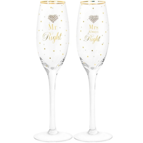 Mad Dots Mr & Mrs Right Flutes