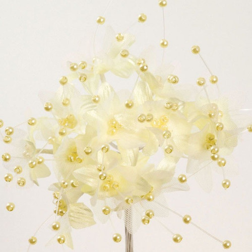 Baby's Breath Artificial Flower - Lemon (12 Stems) Baby's Breath Artificial Flower - Lemon (12 Stems)