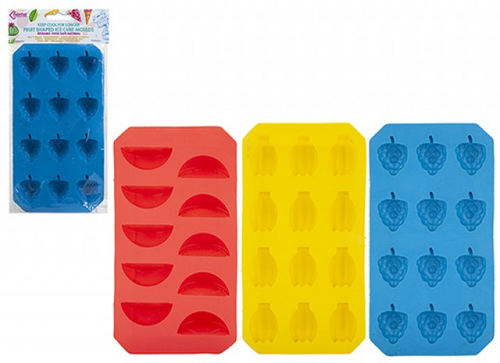 Fruit Shaped Ice Cube Moulds (Assorted) 