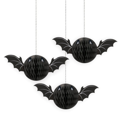 Bat Honeycomb Hanging Decorations Bat Honeycomb Hanging Decorations