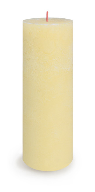 Sunny Yellow Bolsius Rustic Shine Pillar Candle (190 x 68mm) Sunny Yellow Bolsius Rustic Shine Pillar Candle (190 x 68mm)