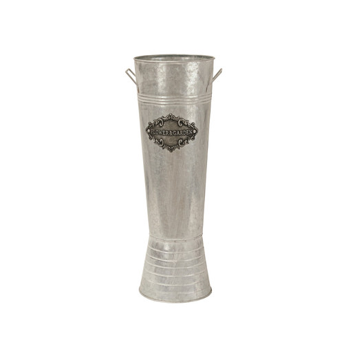 Silver Slim Flower Vase (56.5cm)