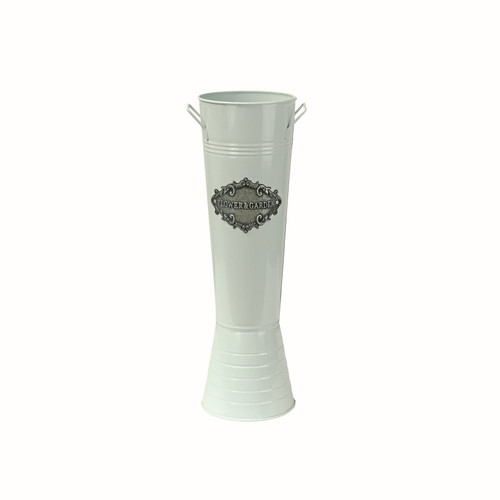 White Slim Flower Vase (52cm) White Slim Flower Vase (52cm)