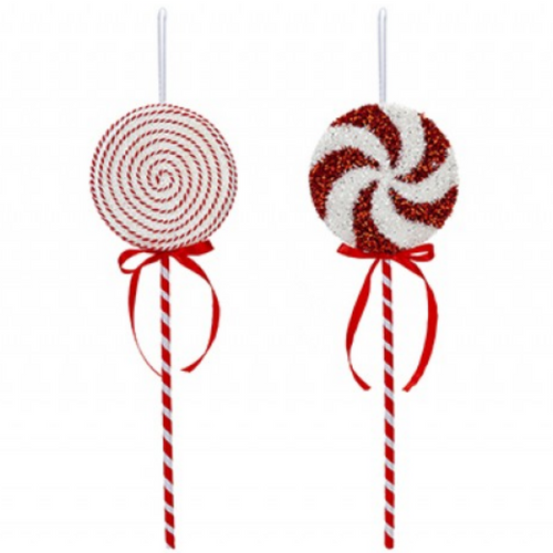 Large Lollipop Christmas Decoration (Assorted) - Discontinued