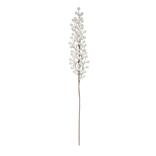 Winter Wonderland White Berry Stem (H80cm)