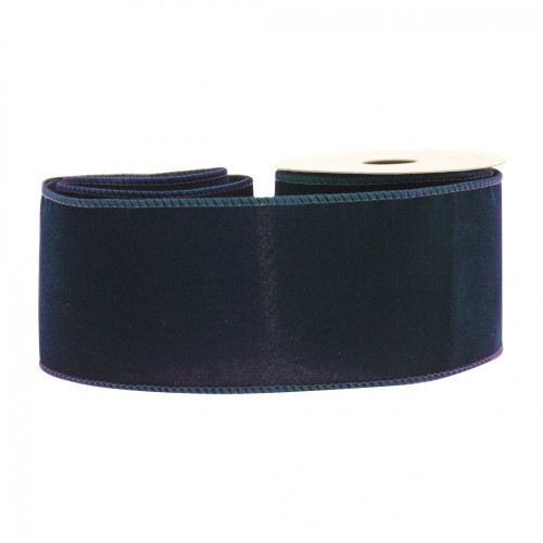 Navy Velvet Ribbon (63cm x 9m) Navy Velvet Ribbon (63cm x 9m)